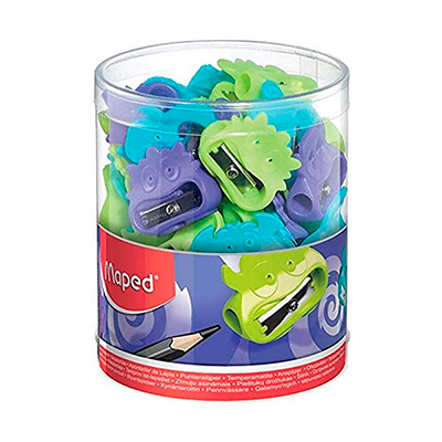 063511 MAPED                                                        | SACAPUNTAS MONSTERS  1 ORIFICIO DISPLAY                                                                                                                                                                                                                   