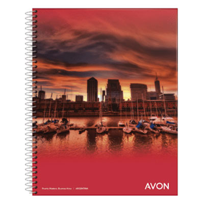 100783 LEDESMA                                                      | CUADERNO ESPIRAL AVON 22X29 84H CUADRICULADO - CAJA X 40                                                                                                                                                                                                  