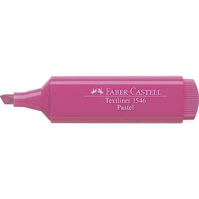154654 FABER                                                        | RESALTADOR FABER TEXTLINER 1546 ROSA PASTEL                                                                                                                                                                                                               