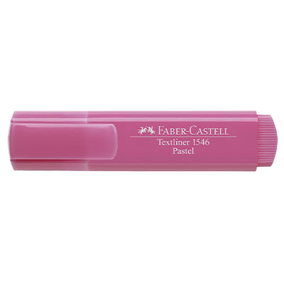 154654 FABER                                                        | RESALTADOR FABER TEXTLINER 1546 ROSA PASTEL                                                                                                                                                                                                               