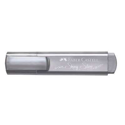 154661 FABER                                                        | RESALTADOR FABER TEXTLINER METALLIC PLATA                                                                                                                                                                                                                 