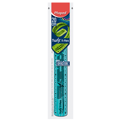 279210 MAPED                                                        | REGLA FLEXIBLE TWIST'N FLEX 20CM                                                                                                                                                                                                                          