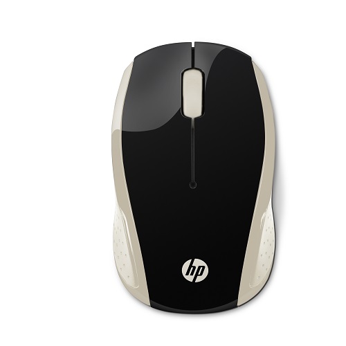 2HU83AA HP                                                           | MOUSE HP 200 WIRELESS BLACK & GOLD OPTICO                                                                                                                                                                                                                 