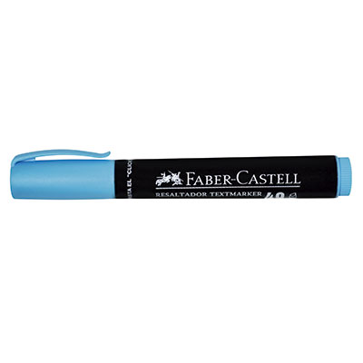 554951 FABER                                                        | RESALTADOR FABER TEXTMARKER 49 CELESTE                                                                                                                                                                                                                    