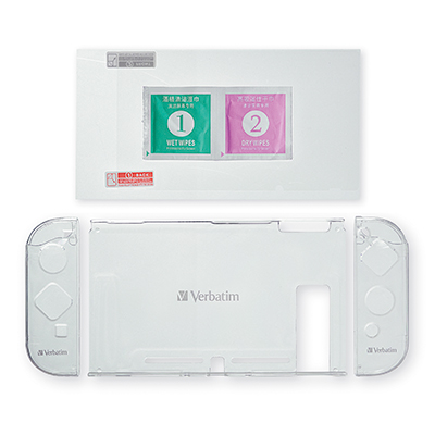 70220 VERBATIM                                                     | FUNDA DE CRISTAL PARA NINTENDO SWITCH CON PROTECTOR DE PANTALLA                                                                                                                                                                                           