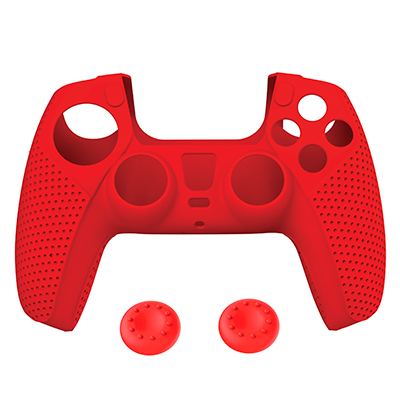 Carcasa para mando PS5 MOROROR Rojo