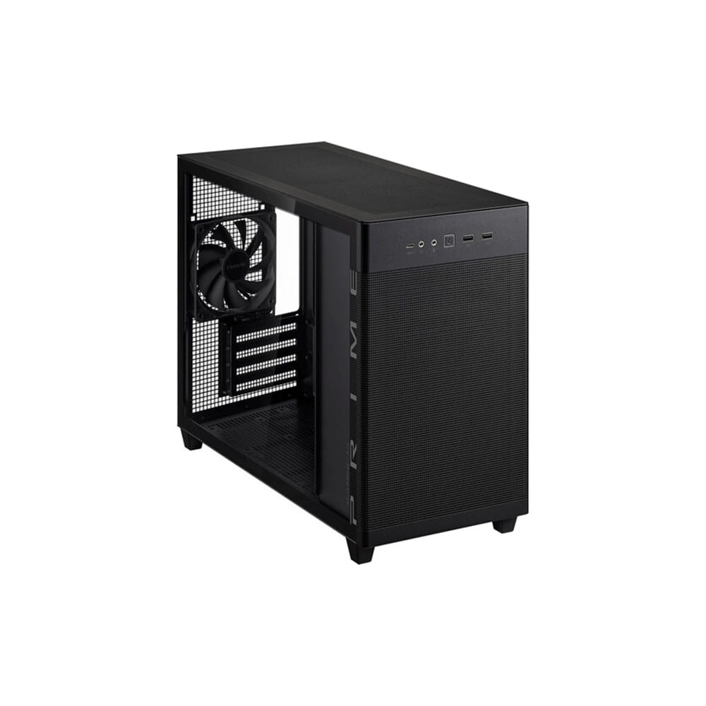90DC00G0-B38010 ASUS                                                         | GABINETE ASUS AP201 ASUS PRIME MICRO ATX VIDRIO TEMPLADO NEGRO                                                                                                                                                                                            