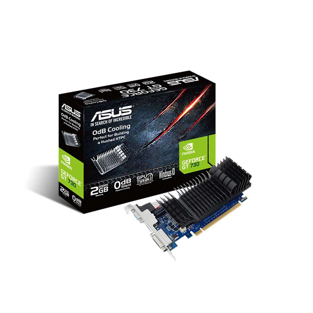 90YV06N2-MVAA00 ASUS                                                         | PLACA DE VIDEO ASUS GT730 2GB GDDR5 PCIE 2.0                                                                                                                                                                                                              