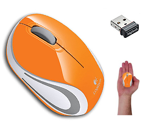 910-003255 LOGITECH                                                     | MINI MOUSE LOGITECH WIRELESS M187 NARANJA                                                                                                                                                                                                                 