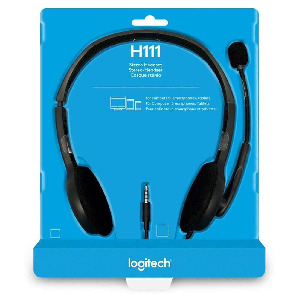 981-000612 LOGITECH                                                     | HEADSET LOGITECH H111                                                                                                                                                                                                                                     