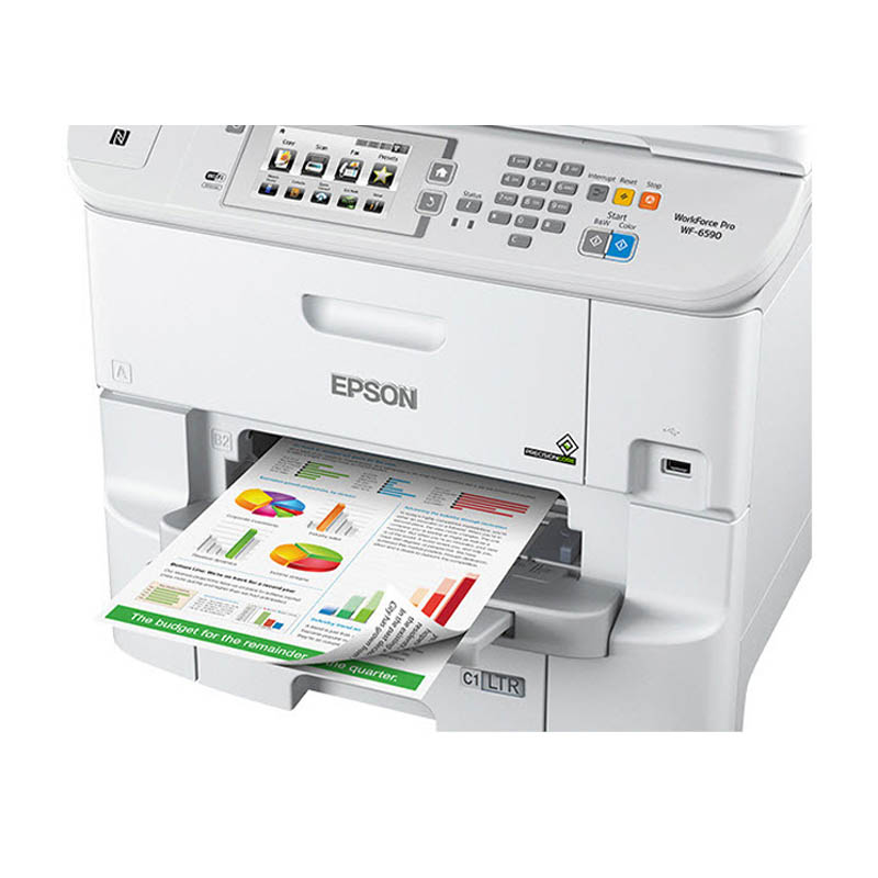 C11CD49201 EPSON                                                        | IMPRESORA MULTIFUNCIÓN EPSON WF PRO 6590 COLOR OFICIO RED WIFI DUPLEX ADF                                                                                                                                                                                 