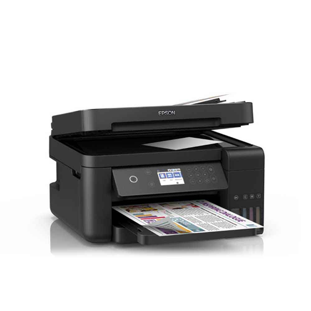IMPRESORA MULTIFUNCIÓN EPSON L6171 ECOTANK COLOR RED WIFI DUPLEX ADF |  Intermaco Mayorista