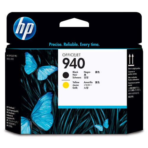C4900A HP                                                           | CABEZAL HP 940 - NEGRO Y AMARILLO                                                                                                                                                                                                                         