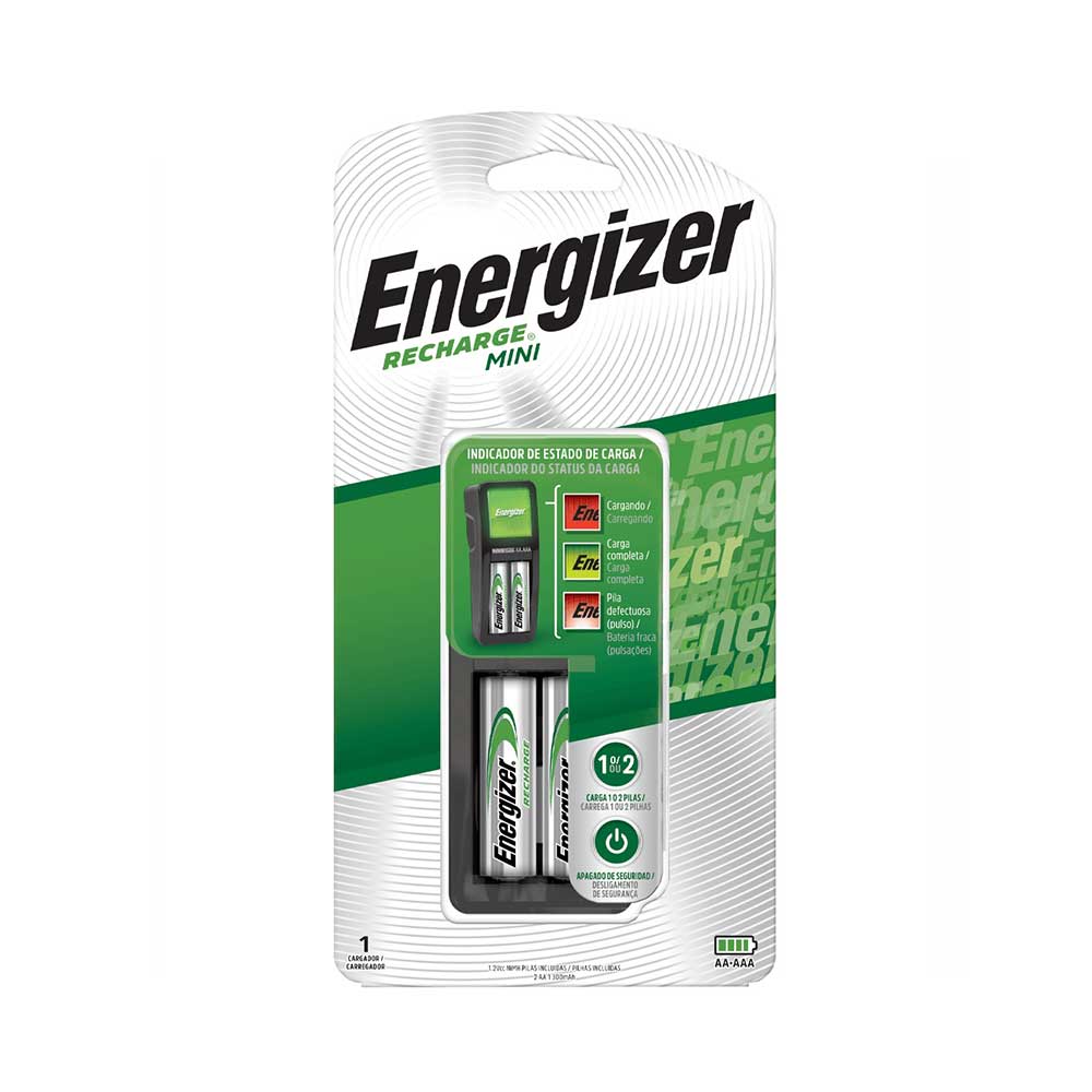 E300698600 ENERGIZER                                                    | CARGADOR DE PILAS MINI ENERGIZER (CH2PC4)                                                                                                                                                                                                                 