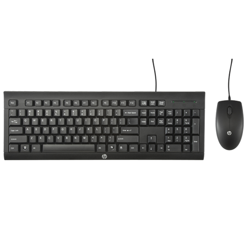 J8F15AA HP                                                           | COMBO TECLADO + MOUSE HP CON CABLE USB                                                                                                                                                                                                                    