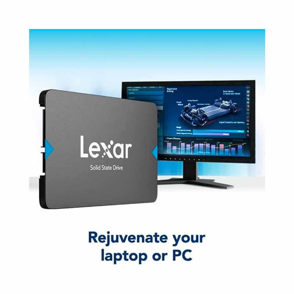 LNQ100X256G-RNNNG LEXAR                                                        | SSD INTERNO LEXAR NQ100 256GB 2.5” SATA III (6GB/S                                                                                                                                                                                                        