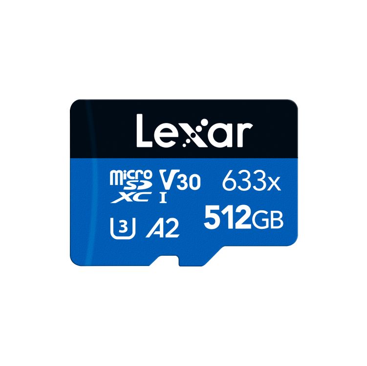 LSDMI128BB633A LEXAR                                                        | MICRO SD LEXAR HIGH-PERFORMANCE 633X 128GB MICROSDXC UHS-I CARD BLUE SERIES                                                                                                                                                                               