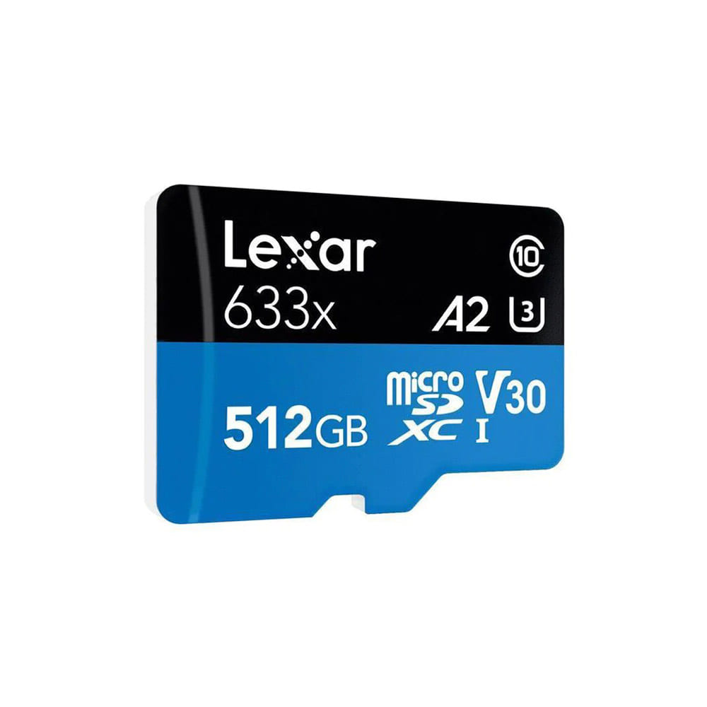 LSDMI512BBNL633A LEXAR                                                        | MEMORIA MICRO SDXC LEXAR 633X 512GB CLASE 10 UHS-1                                                                                                                                                                                                        