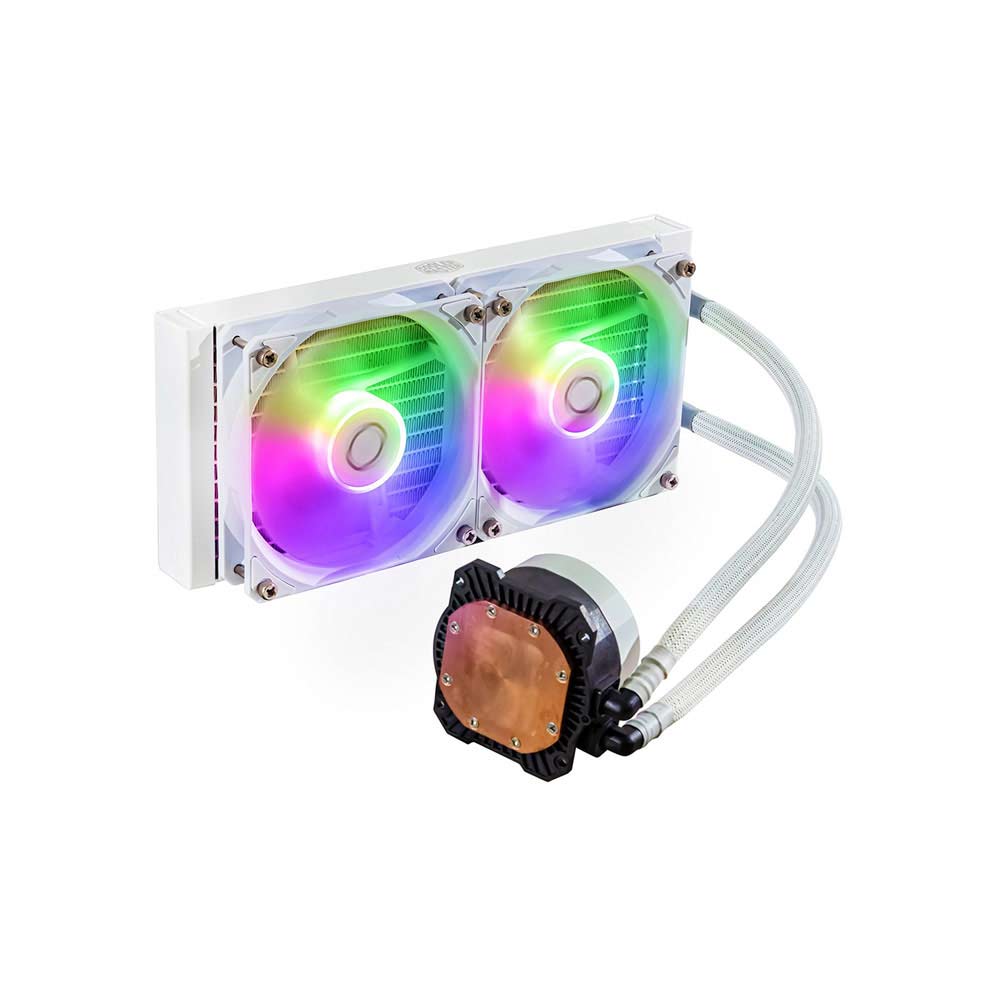 MLW-D24M-A18PZ-RW COOLER MASTER                                                | WATERCOOLING COOLER MASTER MASTERLIQUID 240L CORE BLANCO                                                                                                                                                                                                  