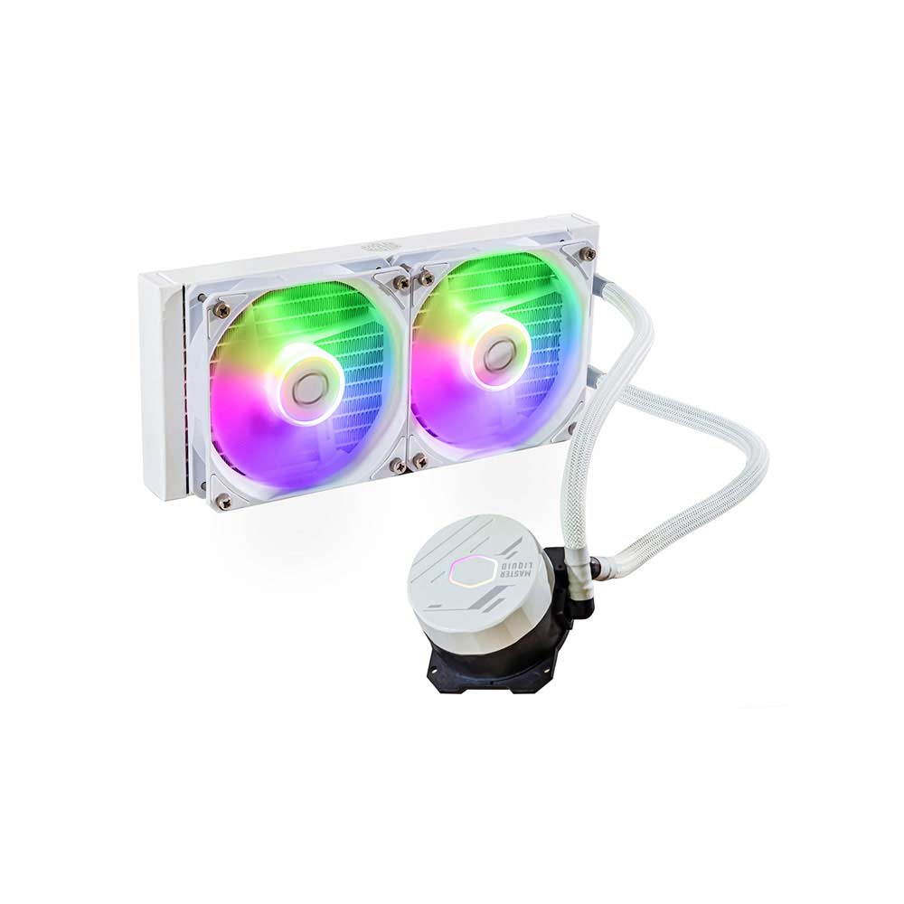 MLW-D24M-A18PZ-RW COOLER MASTER                                                | WATERCOOLING COOLER MASTER MASTERLIQUID 240L CORE BLANCO                                                                                                                                                                                                  
