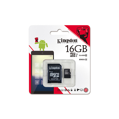 SDC10G2/16GB-TW KINGSTON                                                     | MEMORIA MICRO SD KINGSTON 16GB CLASS 10 FLASH CARD                                                                                                                                                                                                        