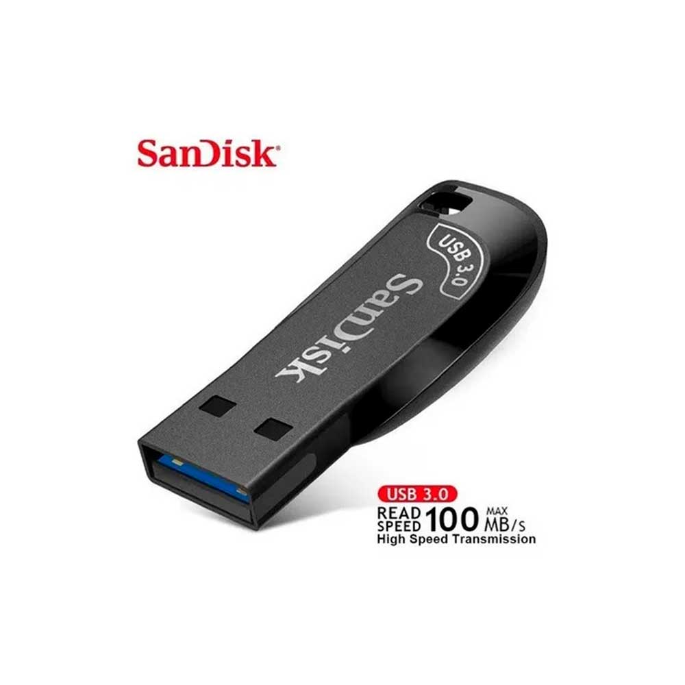 SDCZ410-064G-G46 SANDISK                                                      | PEN DRIVE SANDISK 64 GB ULTRA SHIFT USB 3.0 100 MB/S                                                                                                                                                                                                      