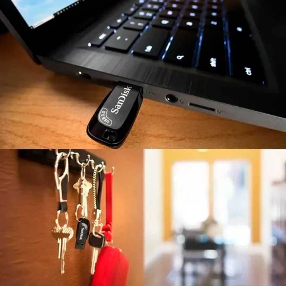 SDCZ410-064G-G46 SANDISK                                                      | PEN DRIVE SANDISK 64 GB ULTRA SHIFT USB 3.0 100 MB/S                                                                                                                                                                                                      