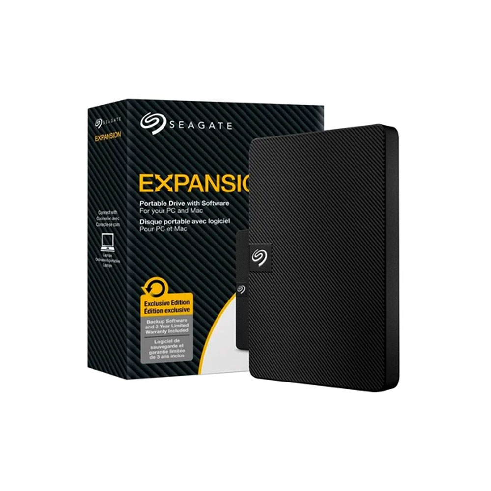 STKM4000400 SEAGATE                                                      | DISCO DURO EXTERNO PORTATIL SEAGATE EXPANSION 4 TB NEGRO                                                                                                                                                                                                  