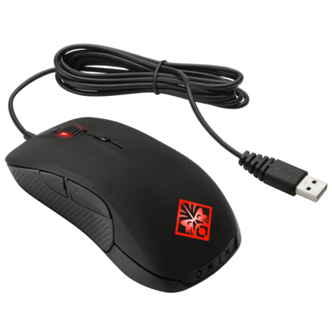 X7Z96AA HP                                                           | MOUSE HP OMEN GAMER OPTICO USB                                                                                                                                                                                                                            